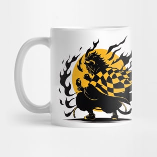 Inosuke Silhuette Art Mug